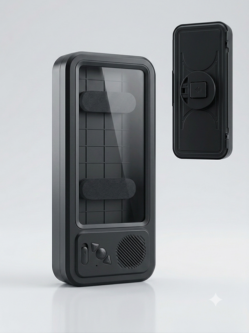Waterproof Bluetooth Speaker with Touch Control