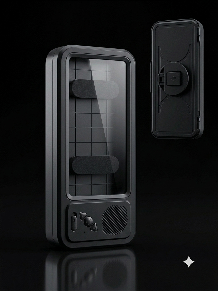 Waterproof Bluetooth Speaker with Touch Control